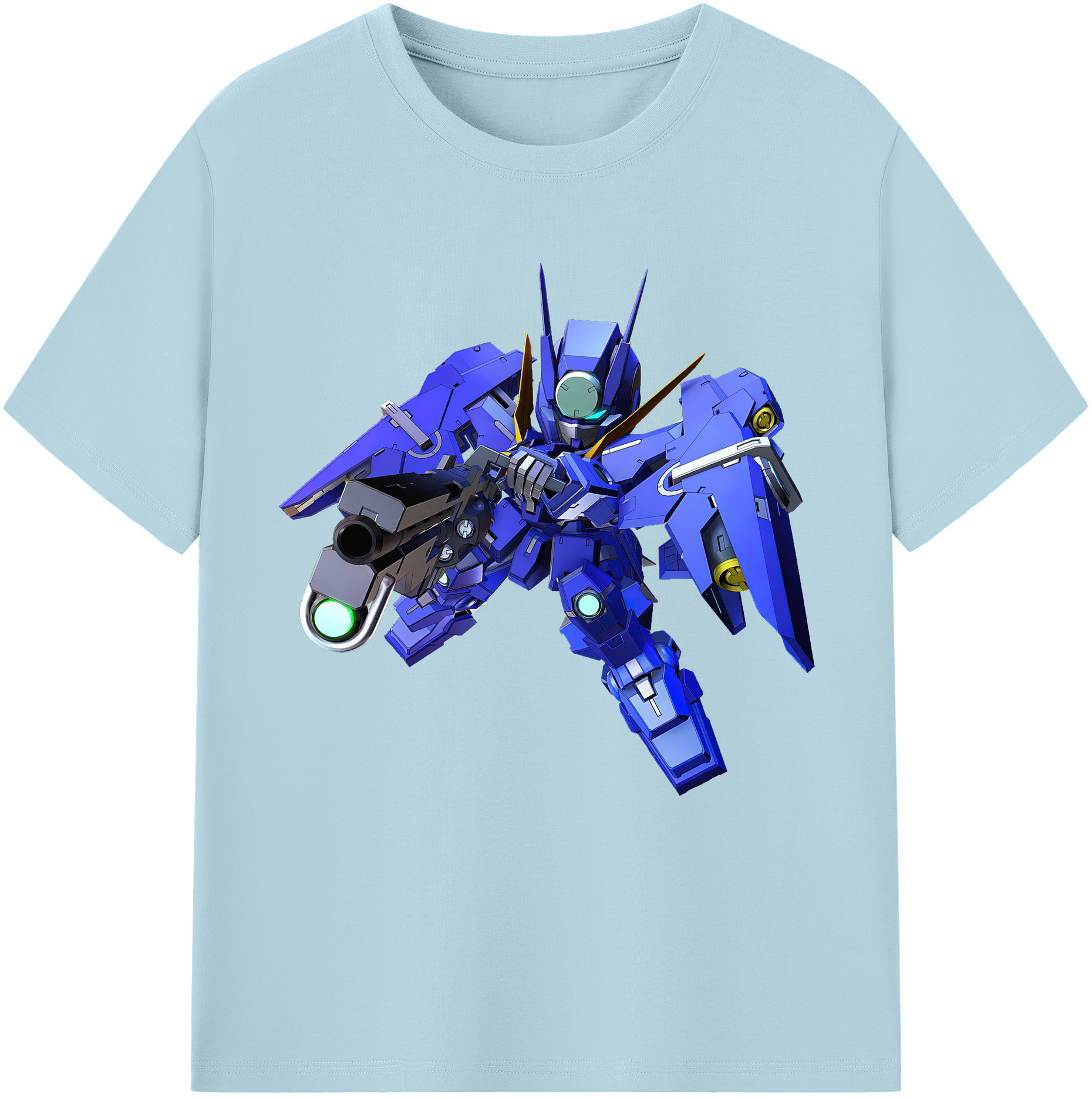 （画像用） 機動戦士ガンダム Mobile Suit Gundam 綿100％半袖Tシャツ（フロントプリント）
